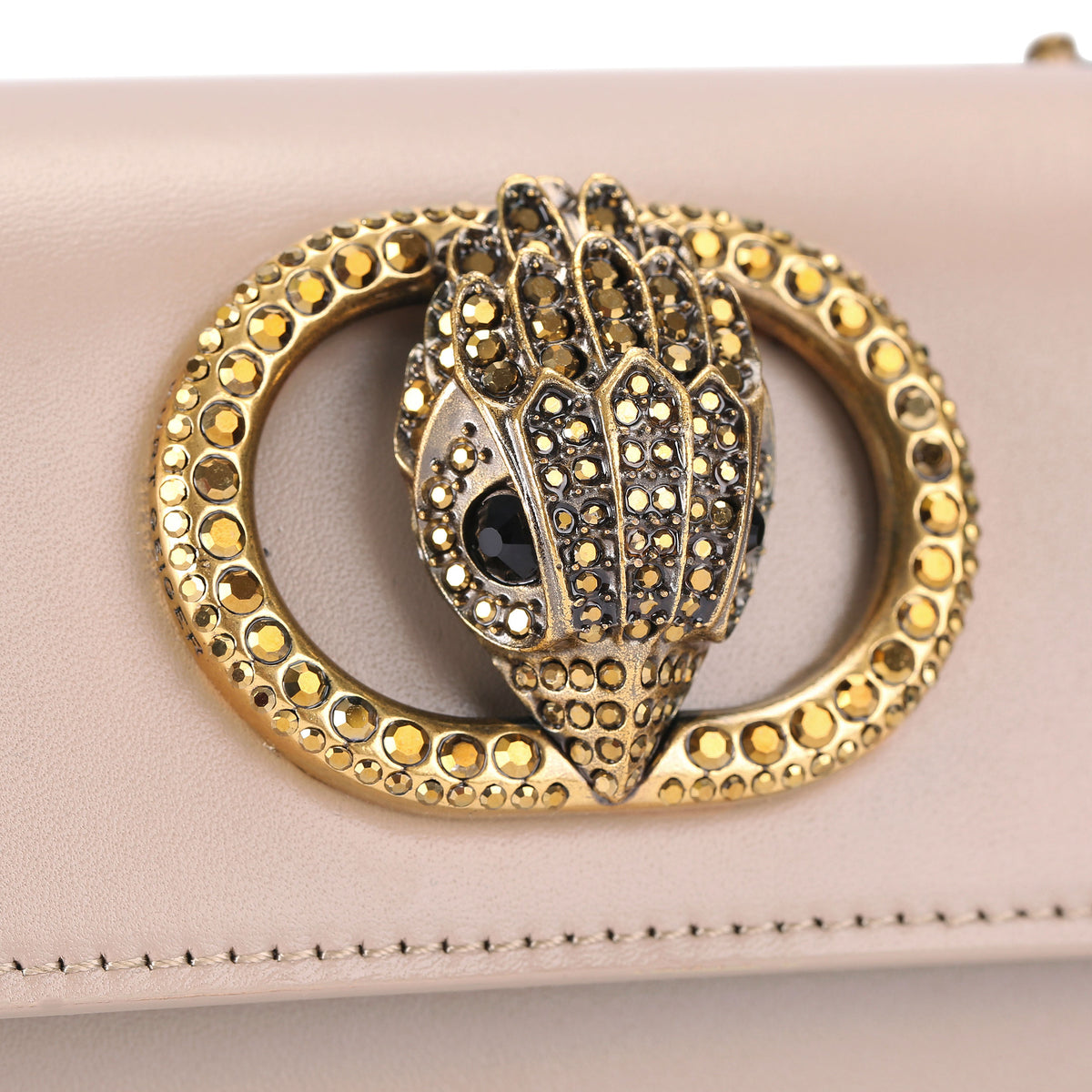 Kurt Geiger | Bolso Pequeño Chelsea East West de Piel Taupe