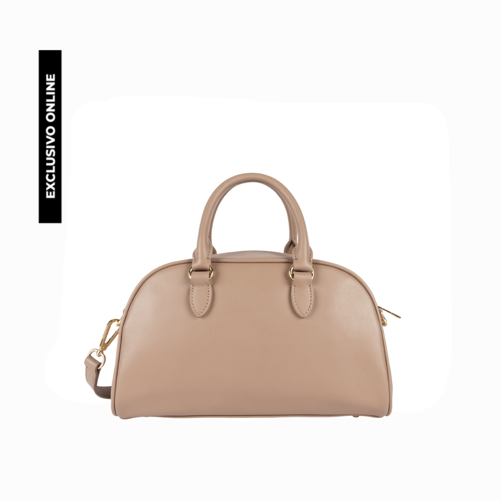 Lancaster  Paris |  Donna Bowling Bag Taupe