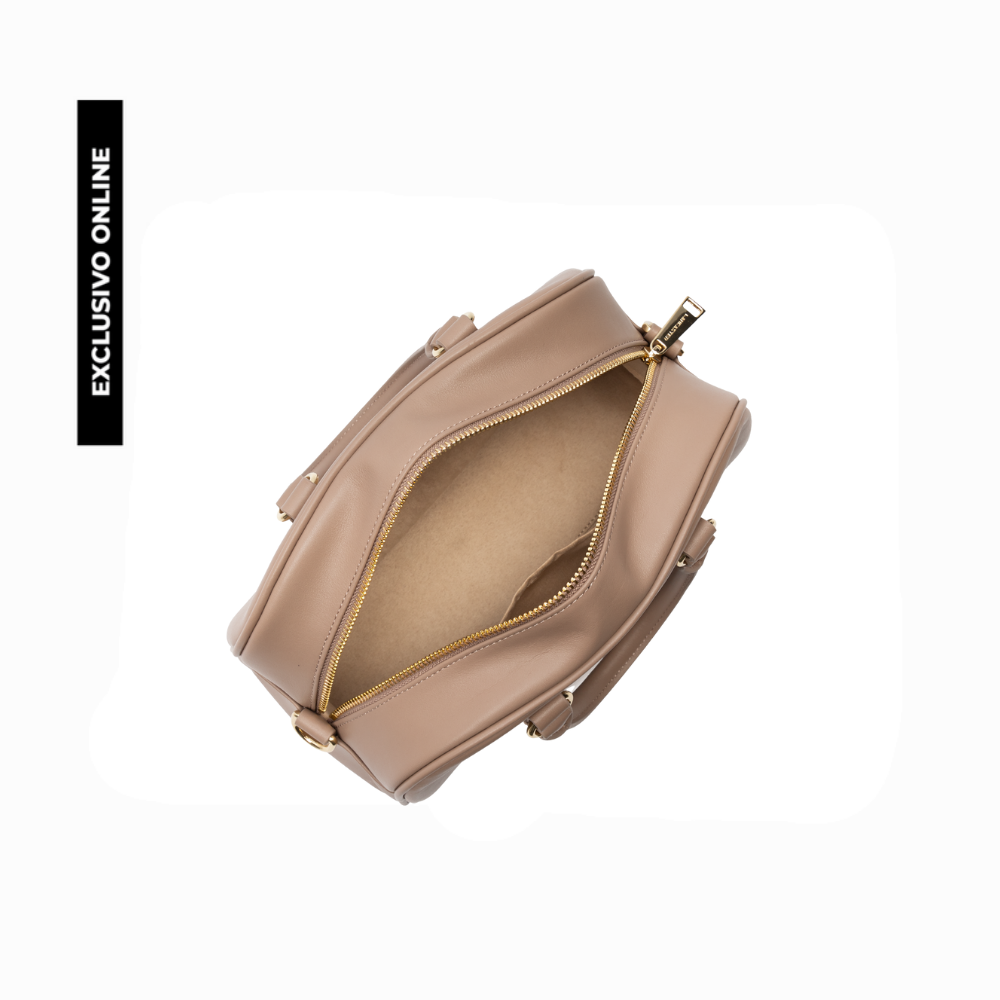 Lancaster  Paris |  Donna Bowling Bag Taupe