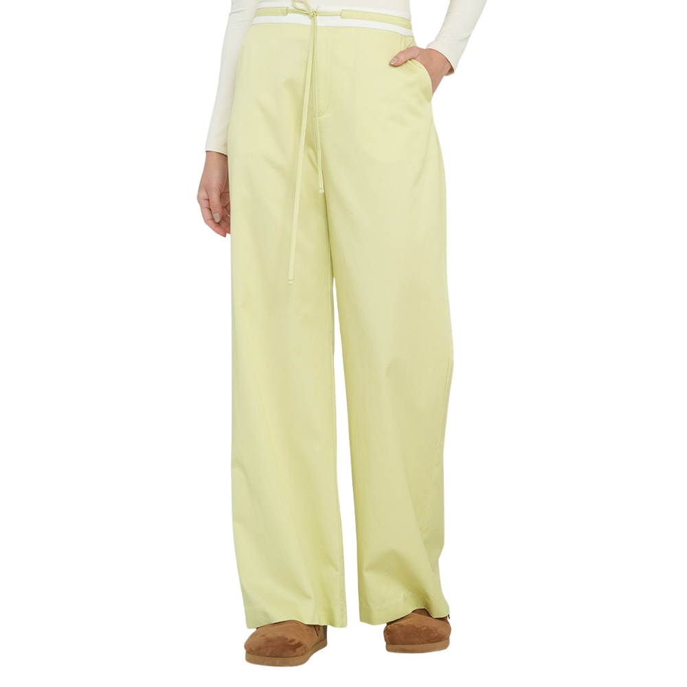 Naf Naf | Pantalón Wide Leg Tiro Alto