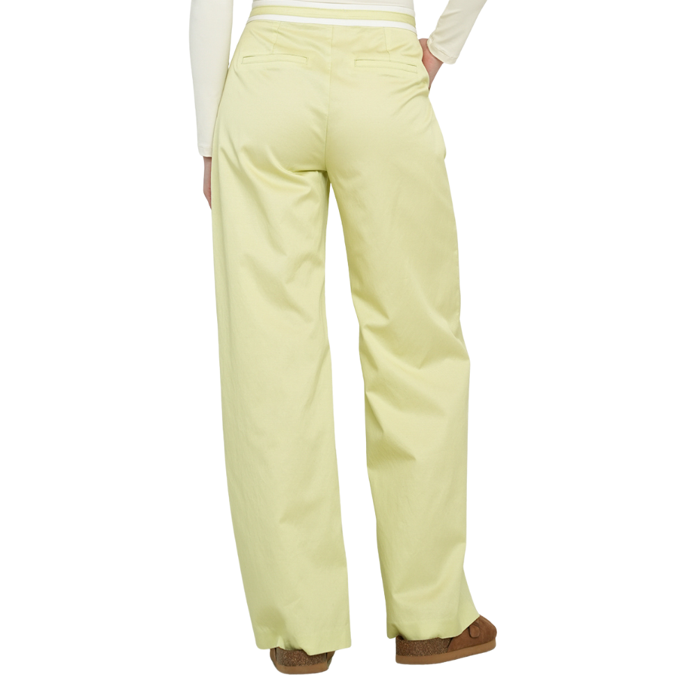 Naf Naf | Pantalón Wide Leg Tiro Alto