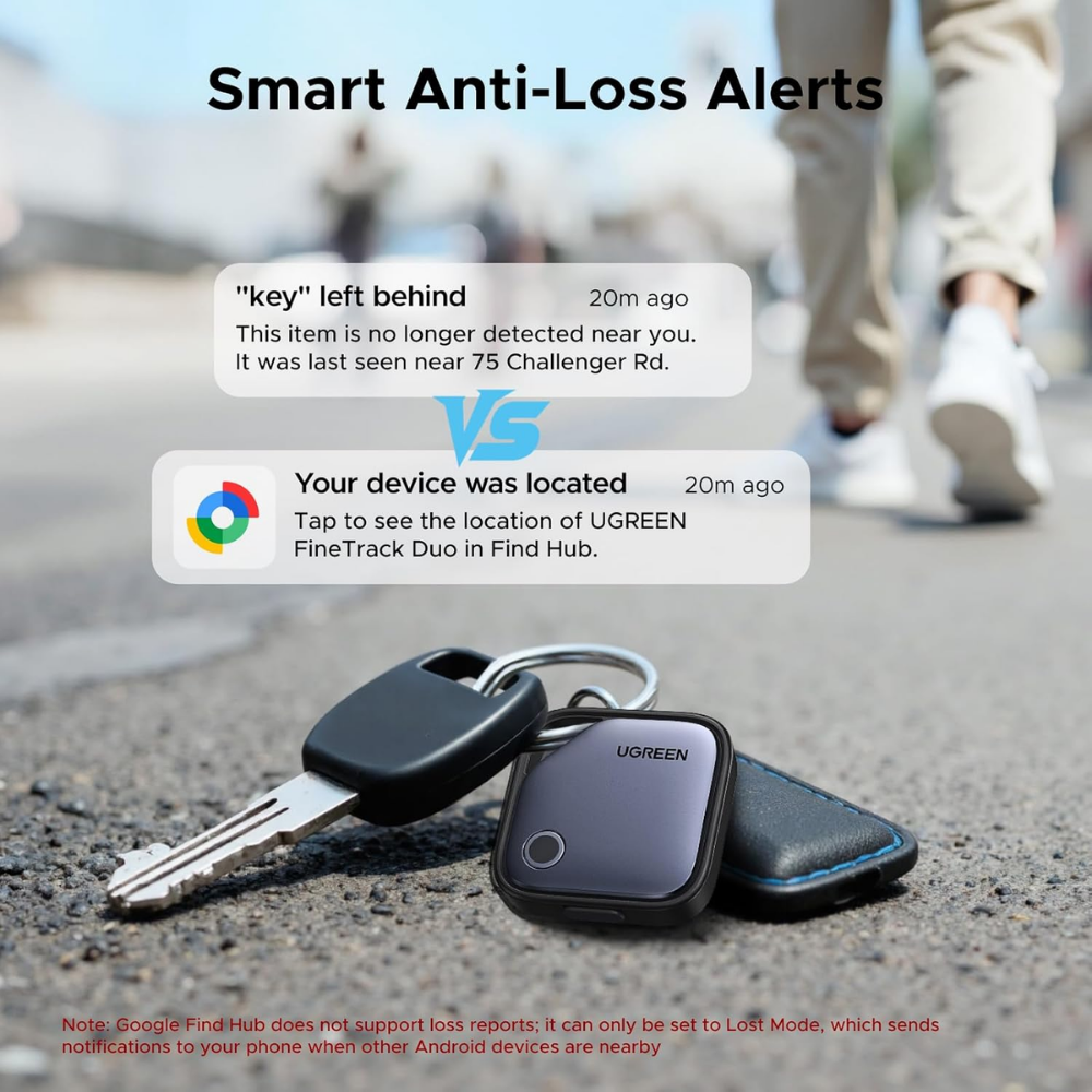 Ugreen | Finder Duo Air Tracker Etiquetas Pack de 4