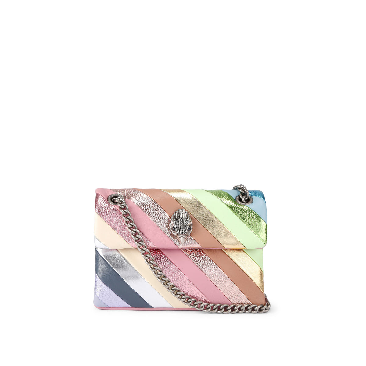 Kurt Geiger | Bolso Mini Kensington de Piel Multicolor Pastel