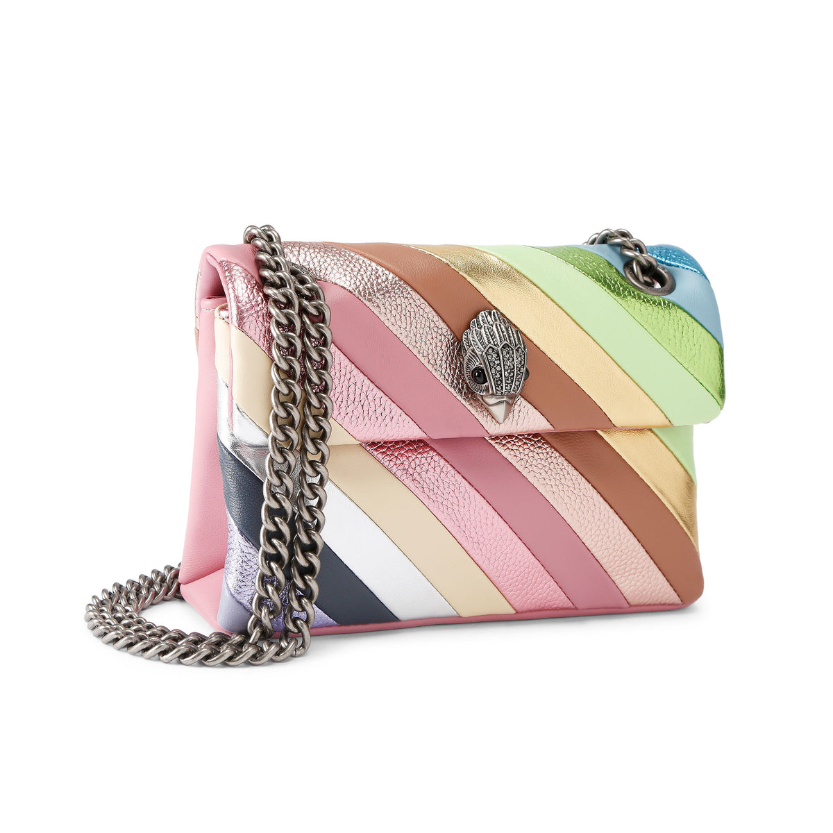 Kurt Geiger | Bolso Mini Kensington de Piel Multicolor Pastel