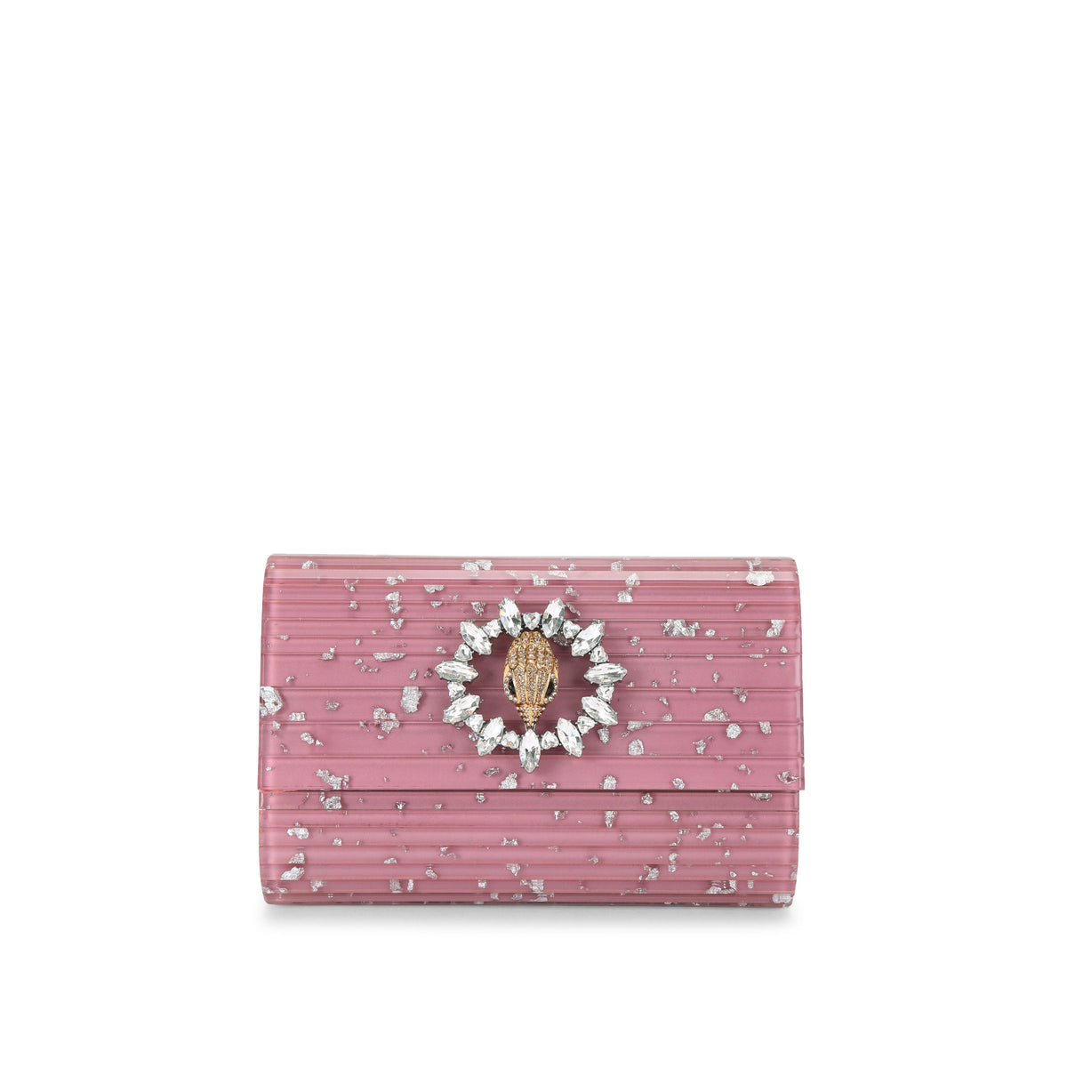 Kurt Geiger | Clutch Party Eagle Rosa con Cristales