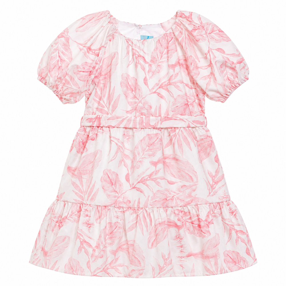 Cherinne | Vestido con Estampado y Falda con Vuelo para Niña