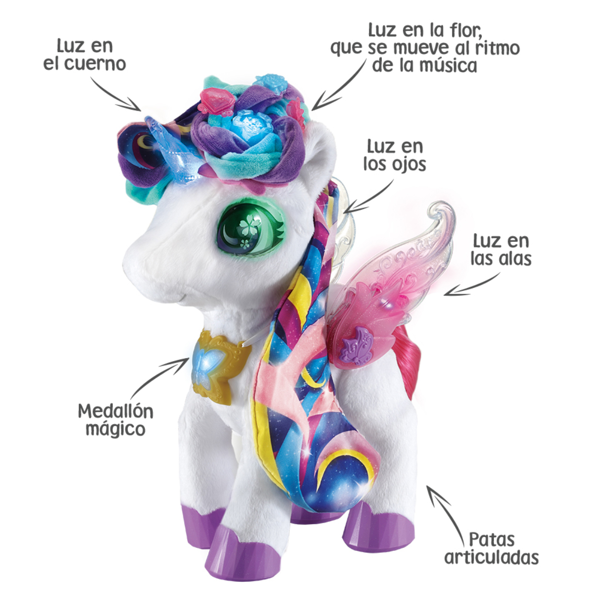 Unicornio mila y su maquillaje magico sales