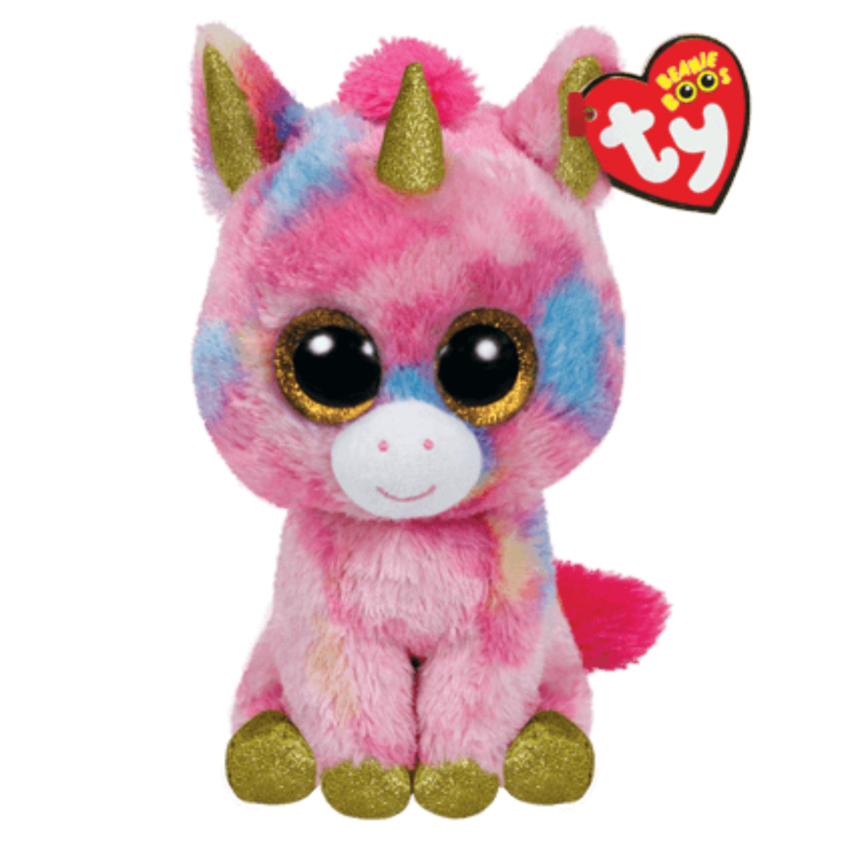 TY | Fantasía Beanie Boos Unicornio multicolor
