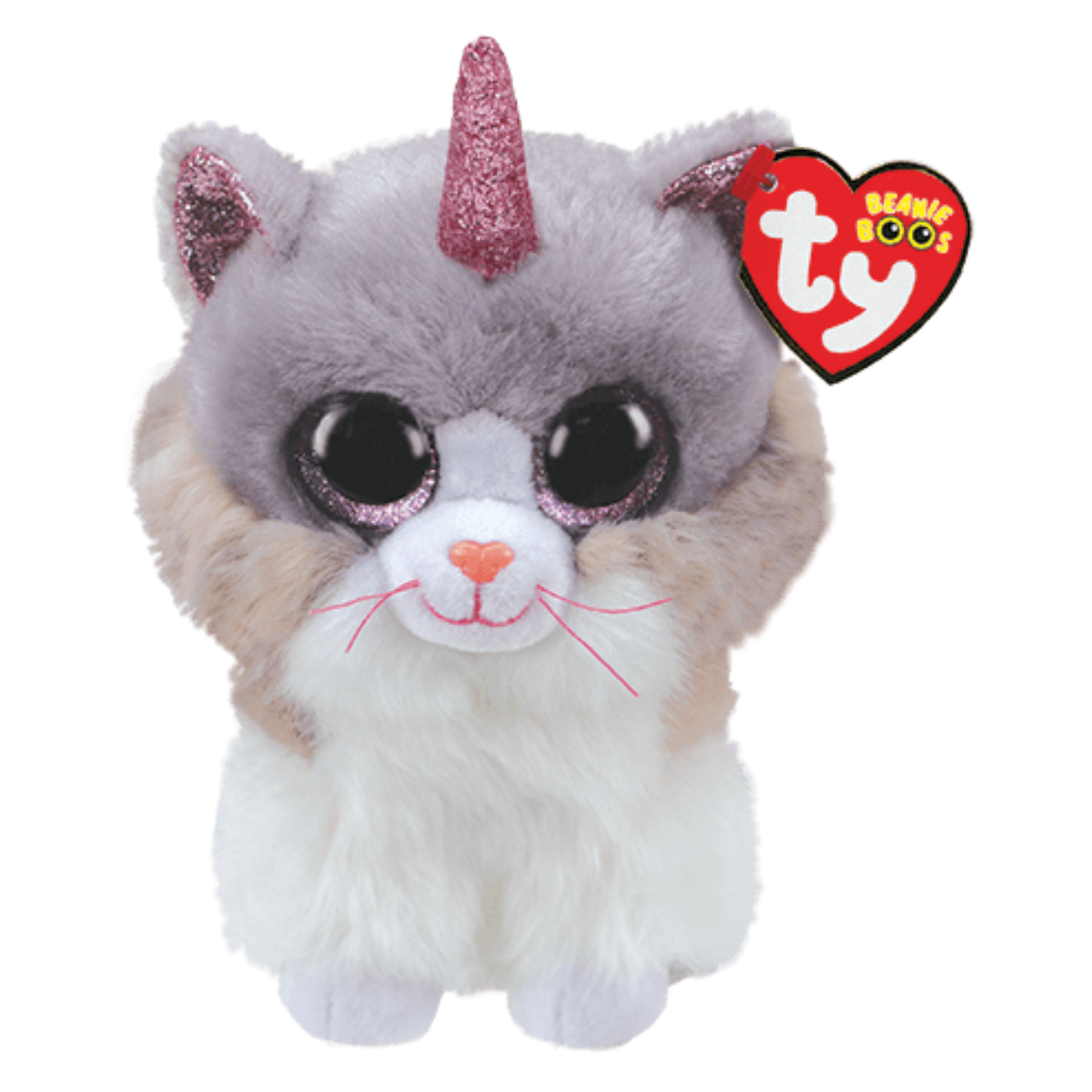 TY | Beanie Boos Asher Gato Unicornio