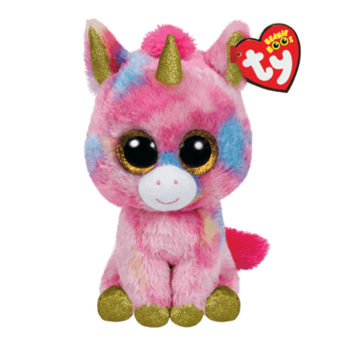 Ty Beanie Boos Fantasía Unicornio Multicolor