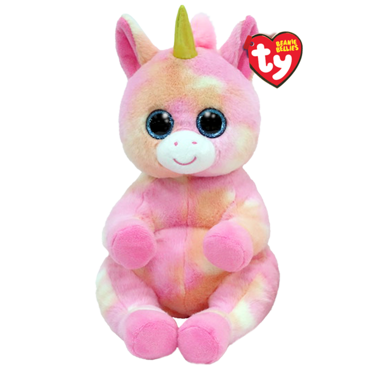 Ty | Skylar unicornio rosa y naranja