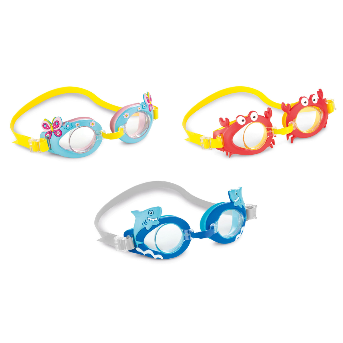 Intex | Gafas de Natación Infantiles Fun Goggles
