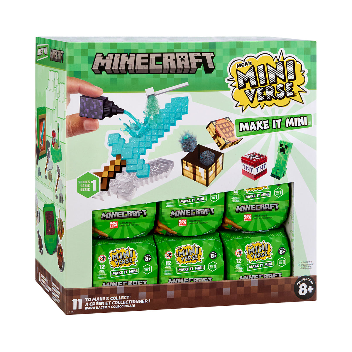 Miniverse | Esfera Sorpresa Miniverse Mine Minecraft Pdq