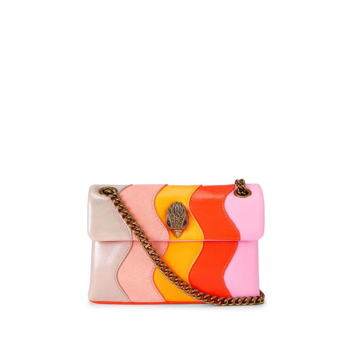 Kurt Geiger | Bolso Mini Kensington Wavy Rosa