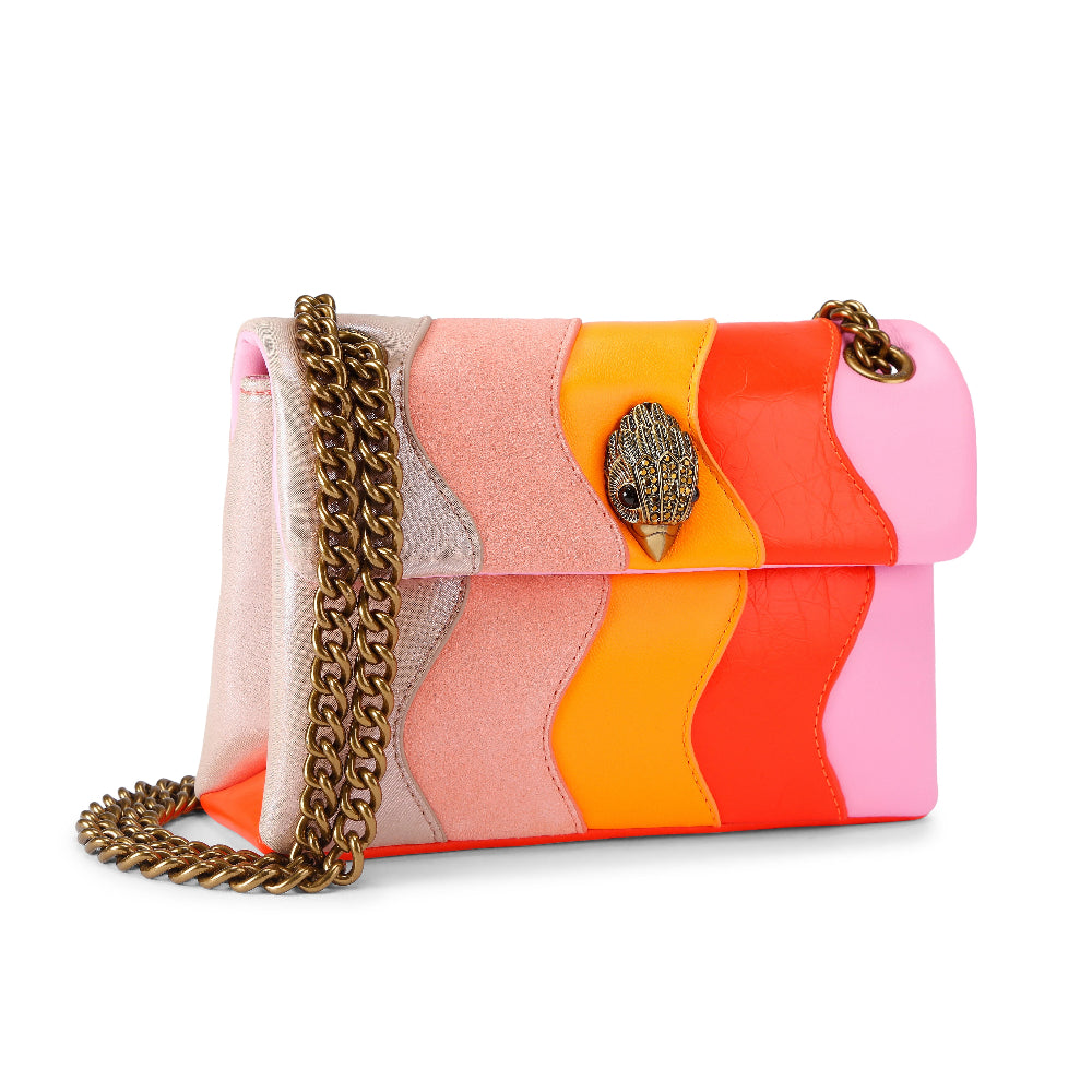 Kurt Geiger | Bolso Mini Kensington Wavy Rosa