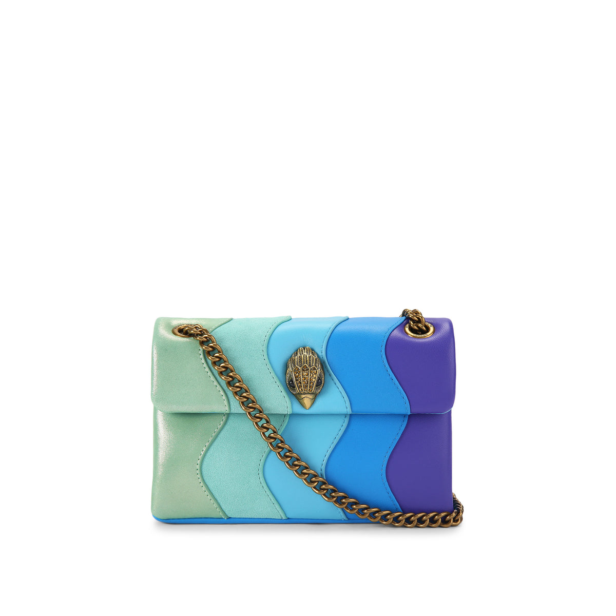 Kurt Geiger | Bolso Mini Kensington Wavy Azul