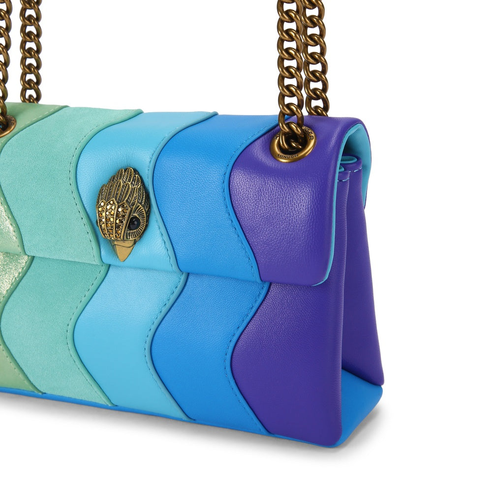 Kurt Geiger | Bolso Mini Kensington Wavy Azul