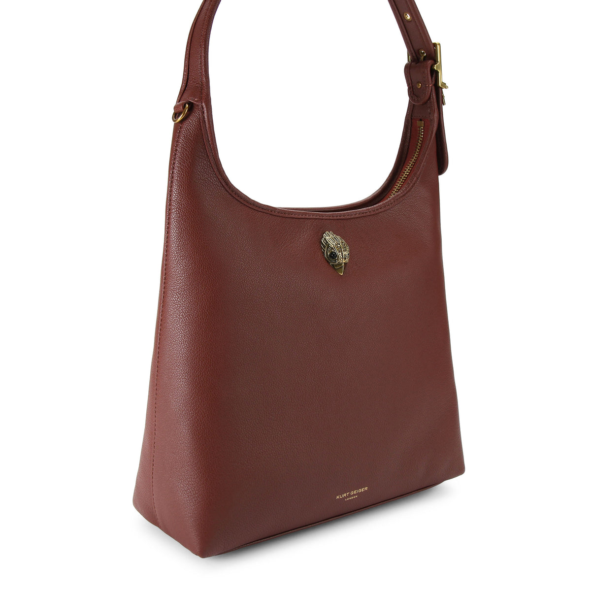 Kurt Geiger | Bolso Grande Kurt de Piel Vino