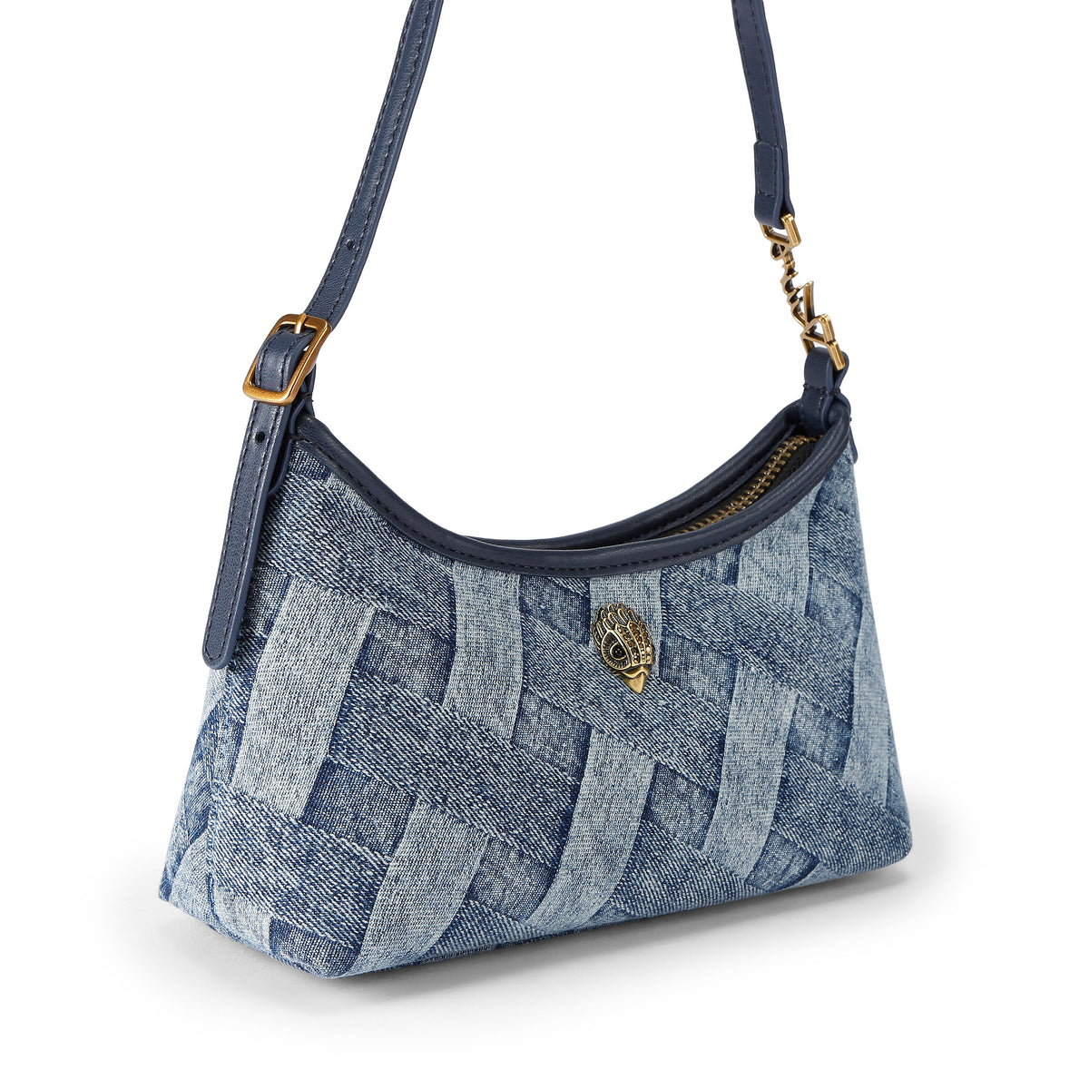 Kurt Geiger | Bolso Sling Kurt de Denim Azul