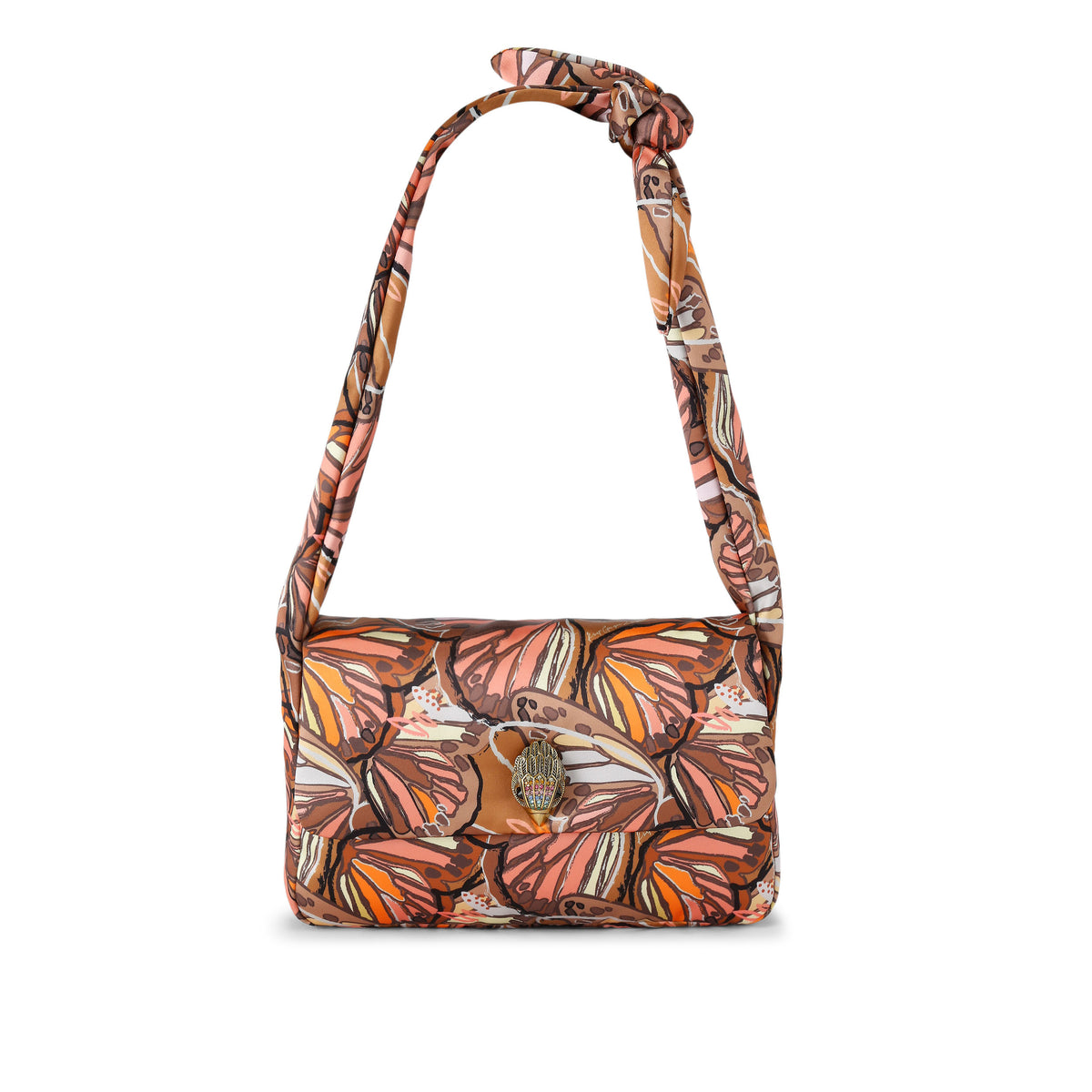 Kurt Geiger | Bolso Kensington Knot de Satén con Mariposas