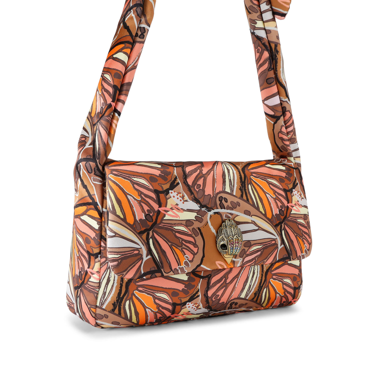 Kurt Geiger | Bolso Kensington Knot de Satén con Mariposas