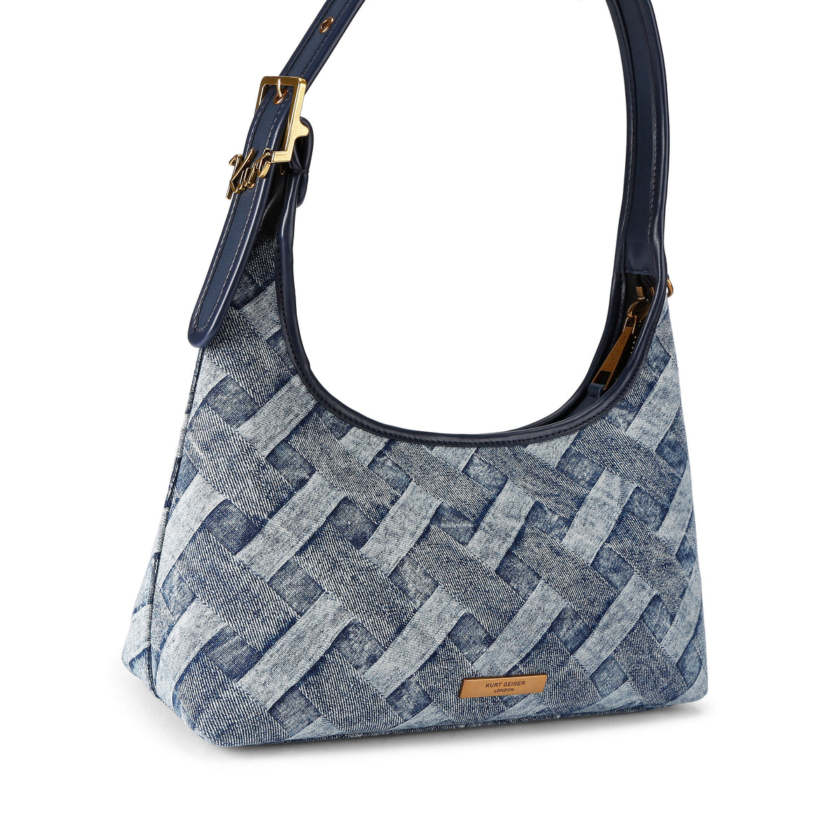 Kurt Geiger | Bolso Kurt de Denim Azul