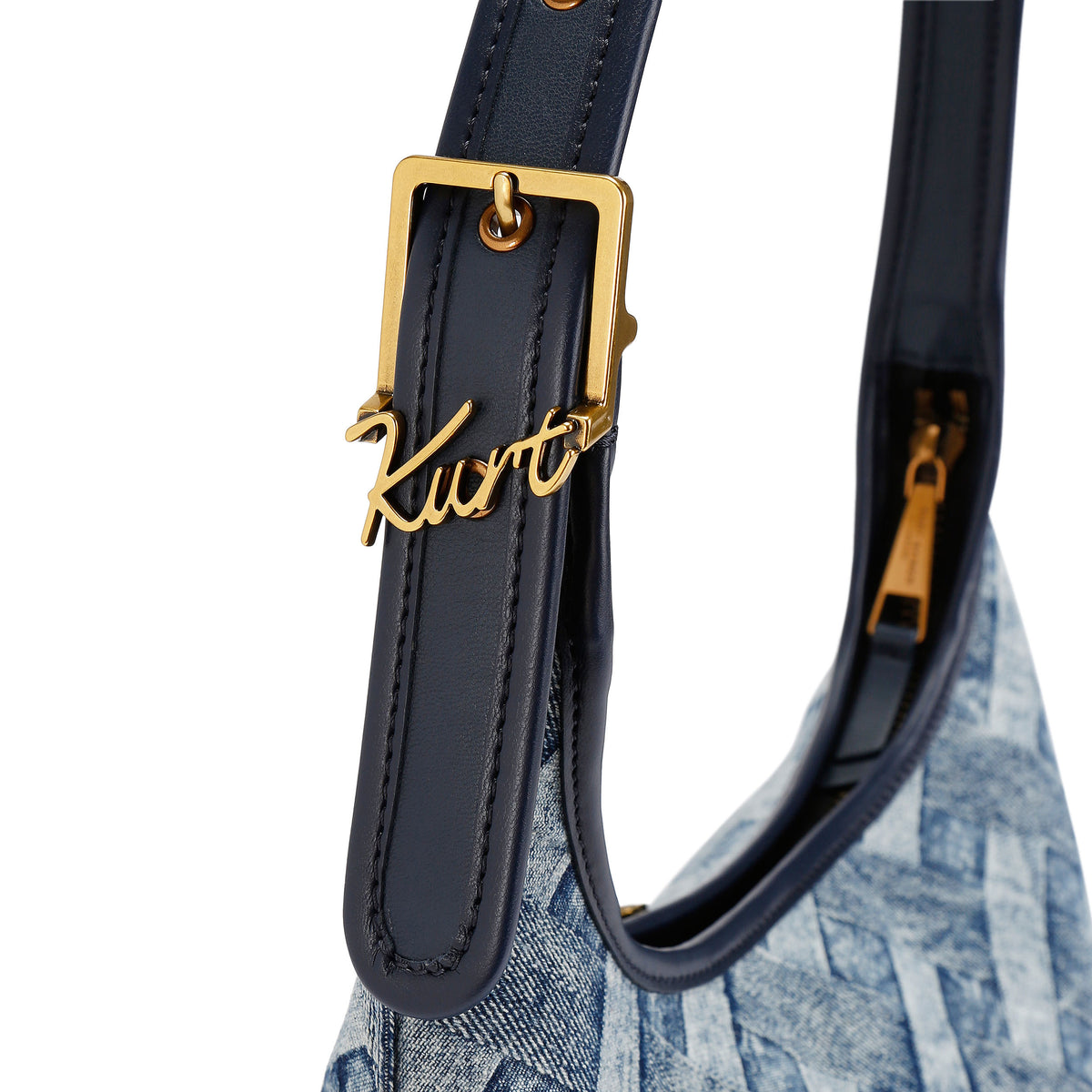 Kurt Geiger | Bolso Kurt de Denim Azul