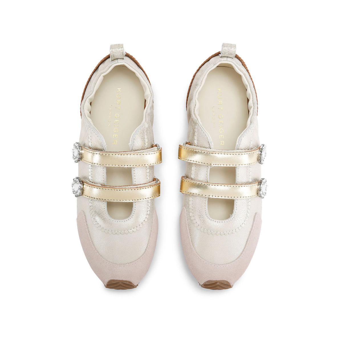 Kurt Geiger | Sneakers Mary Jane Islington Blancos
