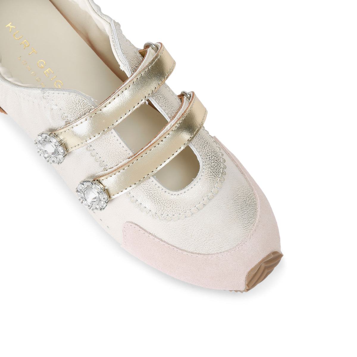 Kurt Geiger | Sneakers Mary Jane Islington Blancos