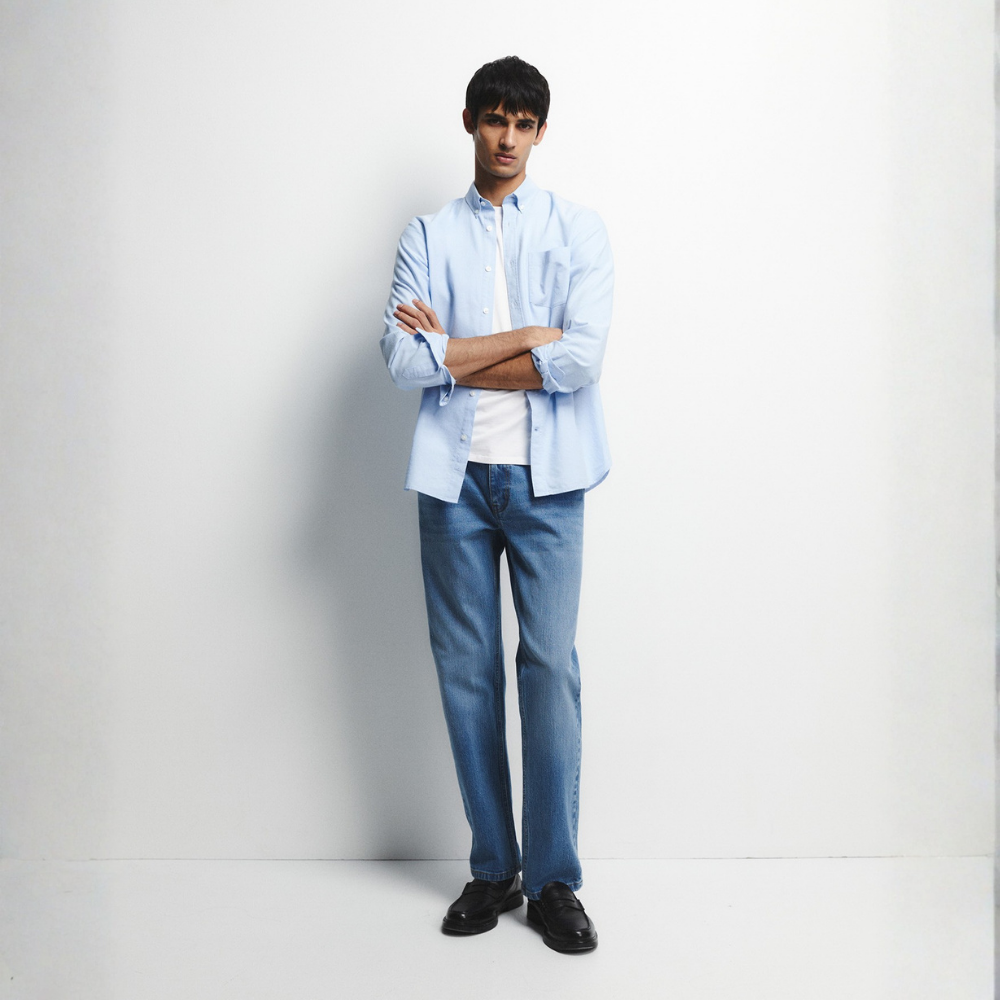Sfera | Jeans Denim Regular para Caballero