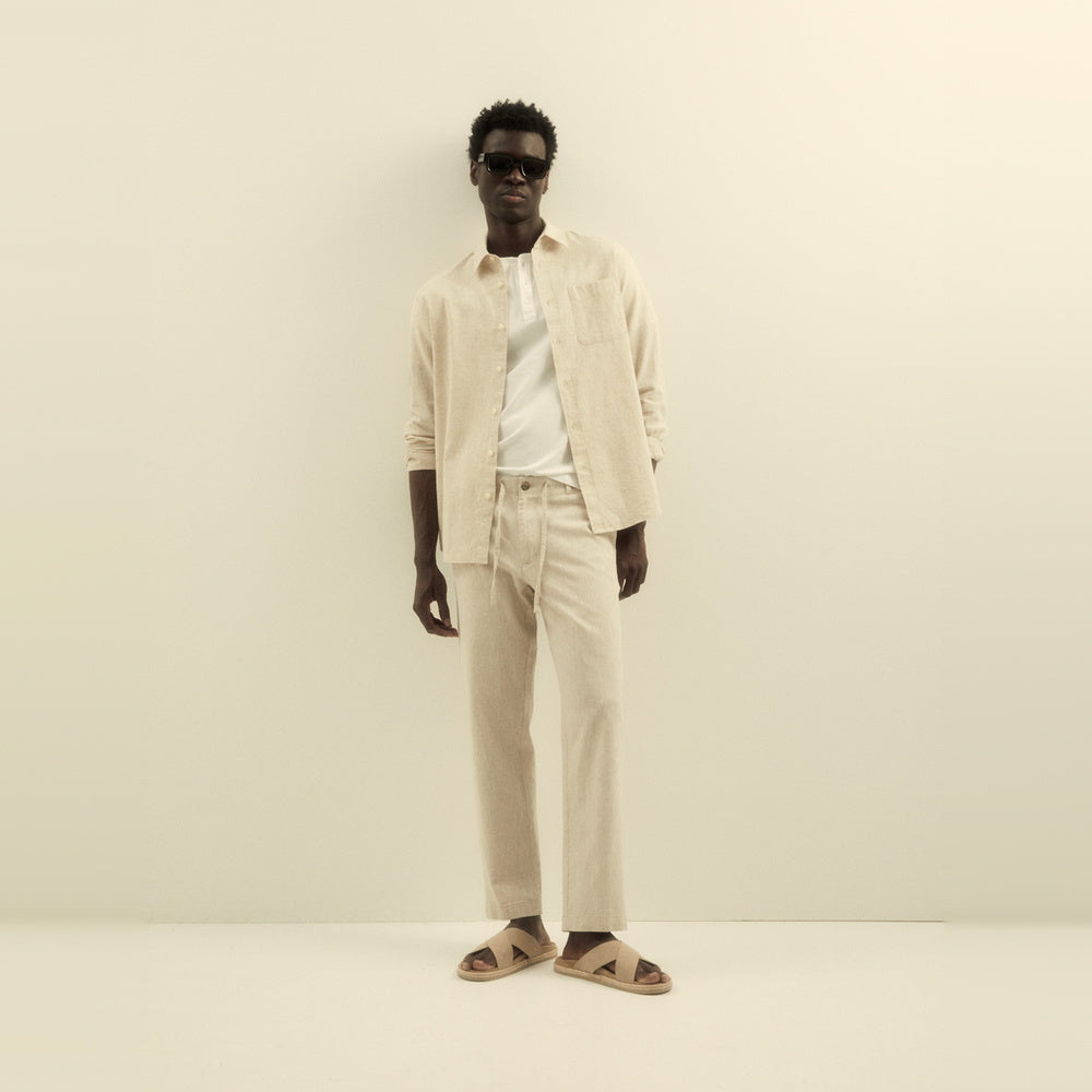 Sfera | Pantalón Básico de Lino para Caballero