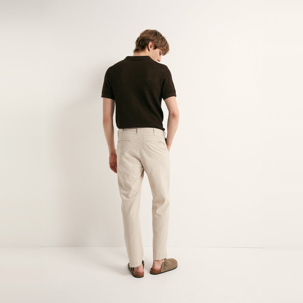 Sfera | Pantalón Básico de Lino para Caballero