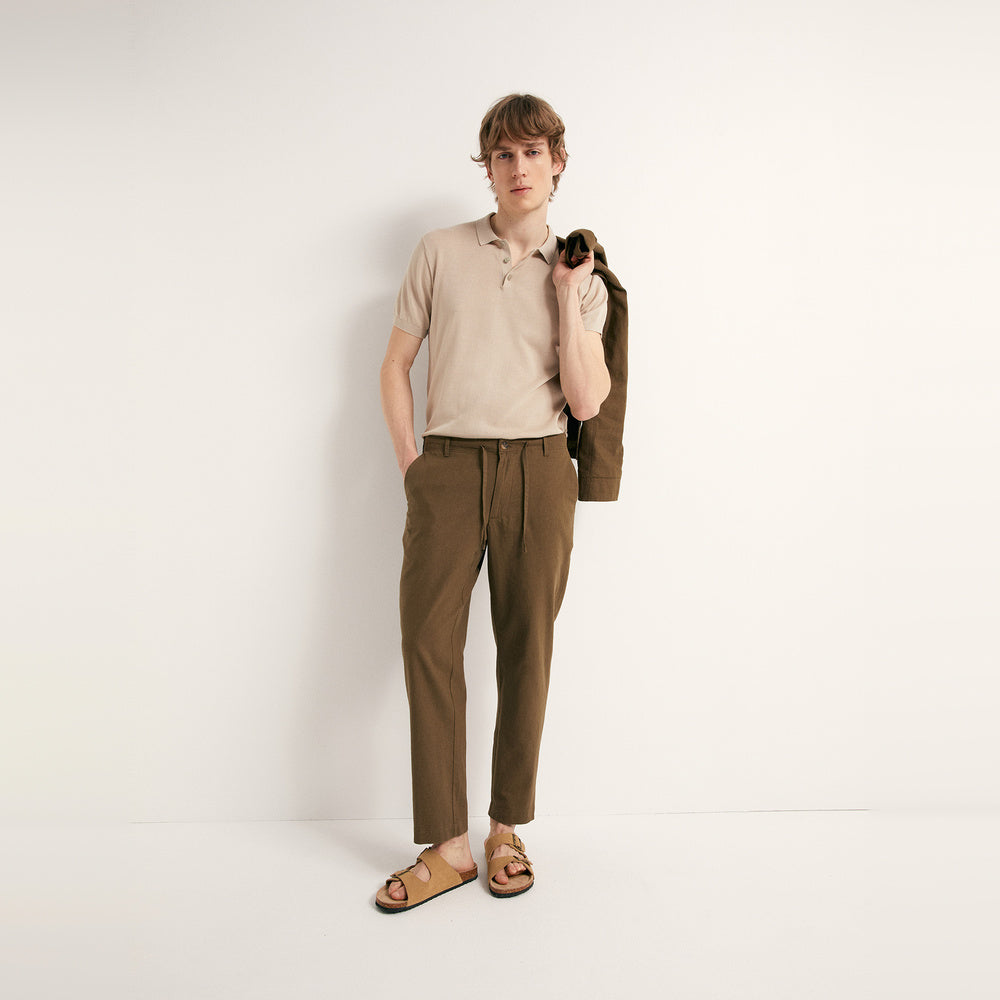 Sfera | Pantalón Básico de Lino para Caballero