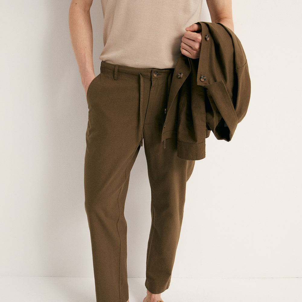 Sfera | Pantalón Básico de Lino para Caballero