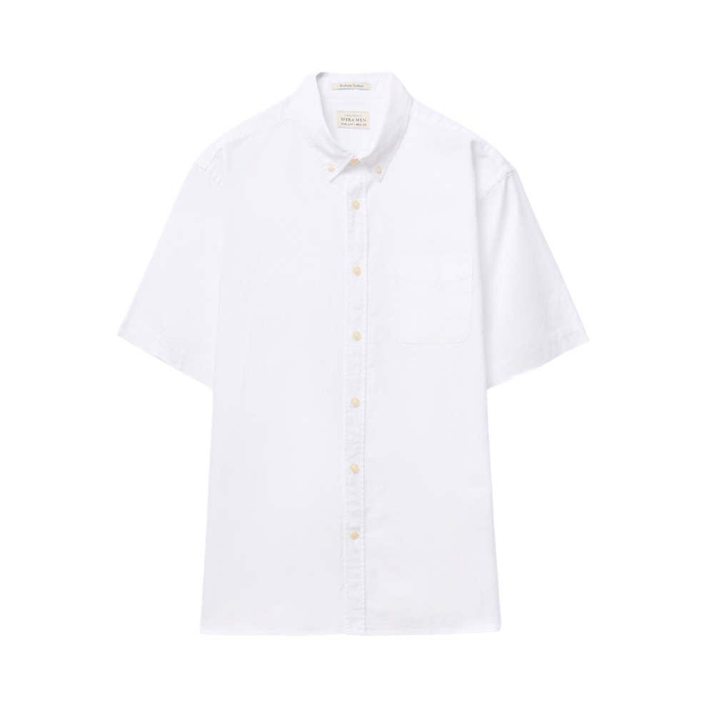Sfera | Camisa Oxford Manga Corta para Caballero