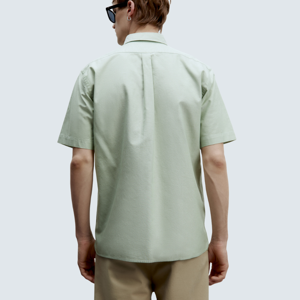 Sfera | Camisa Oxford Manga Corta para Caballero