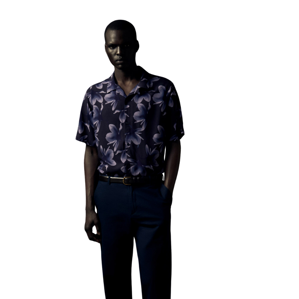 Sfera | Camisa Estampada para Caballero