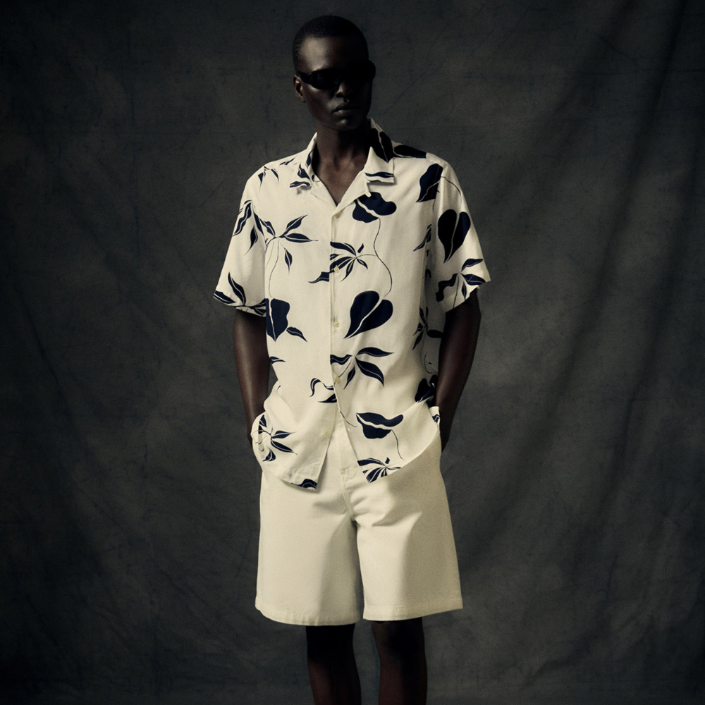 Sfera | Camisa Estampada para Caballero