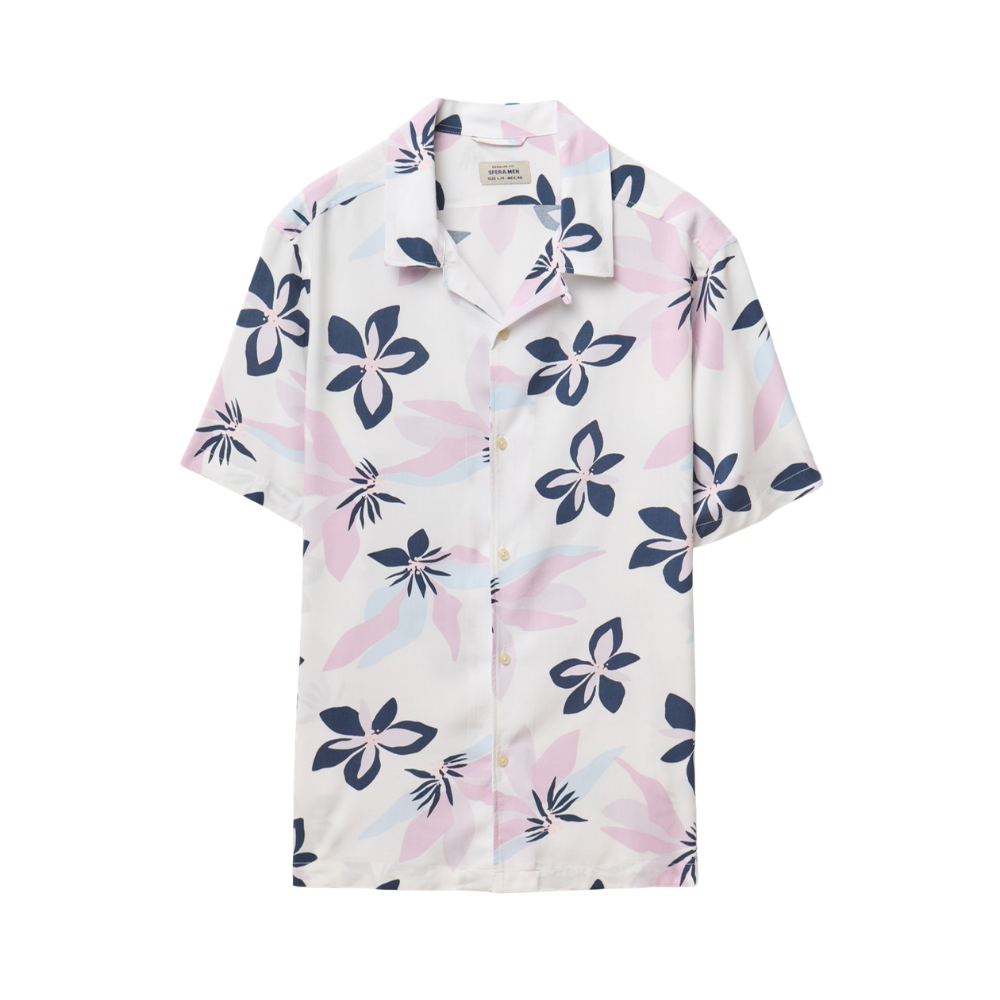 Sfera | Camisa Estampada para Caballero