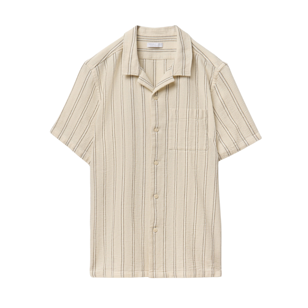 Sfera | Camisa Rústica de Rayas para Caballero