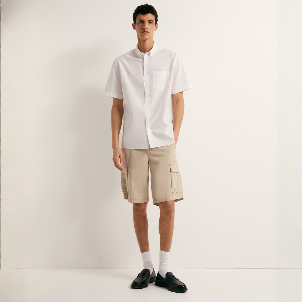 Sfera | Camisa Manga Corta Oxford