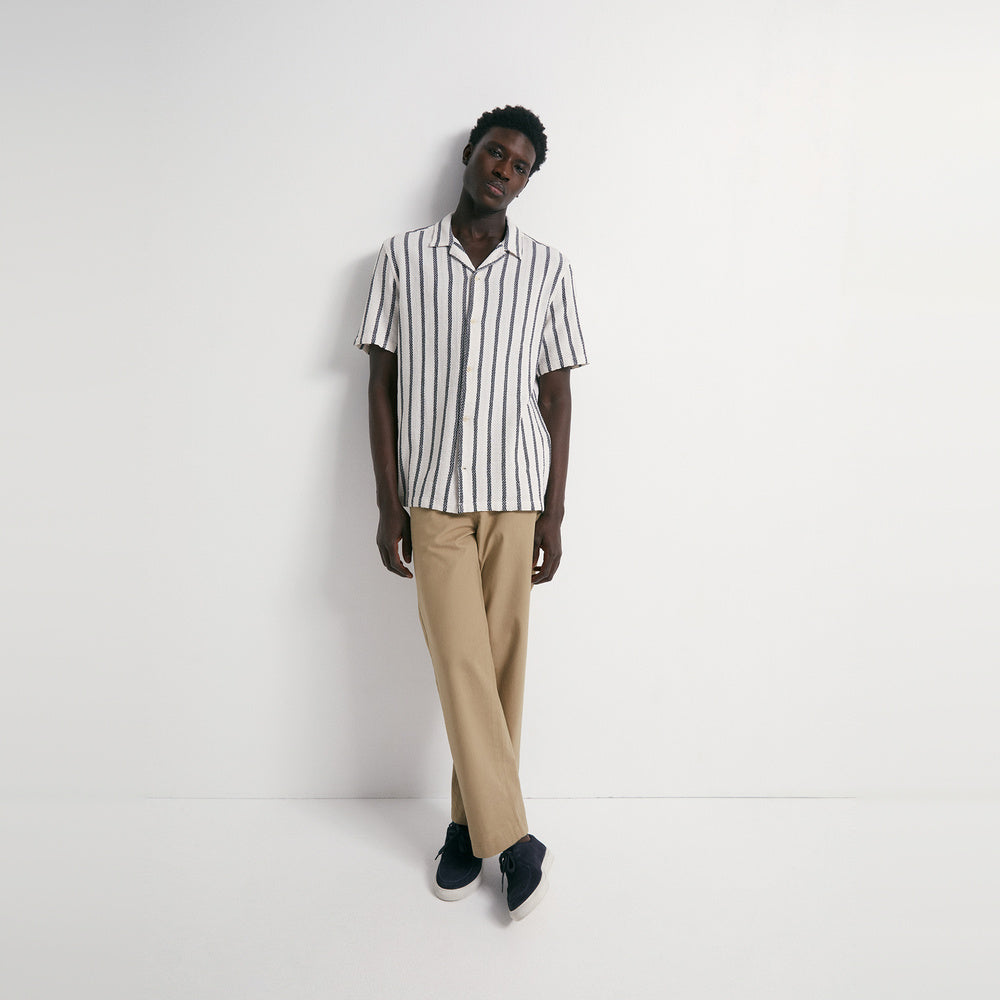 Sfera | Camisa Rústica a Rayas para Caballero