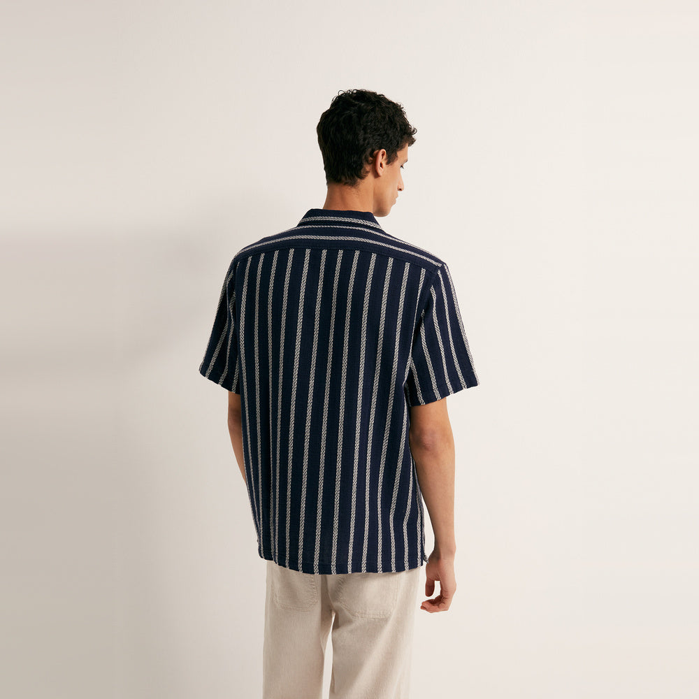 Sfera | Camisa Rústica a Rayas para Caballero