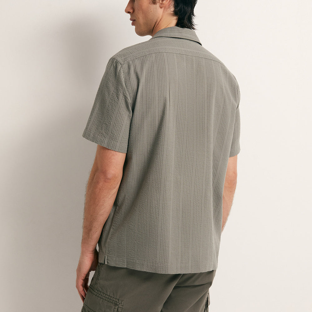 Sfera | Camisa de seersucker para Caballero