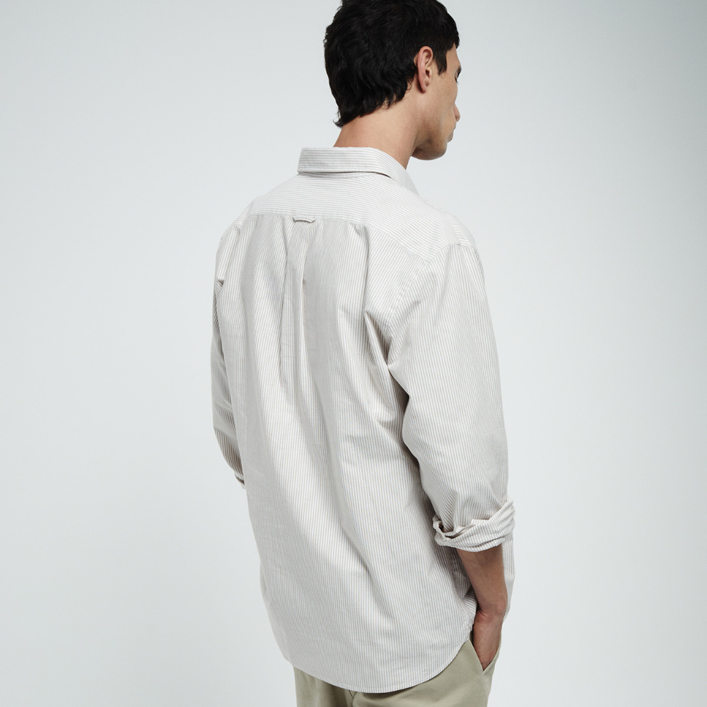 Sfera | Camisa Oxford Rayas Para Caballeros