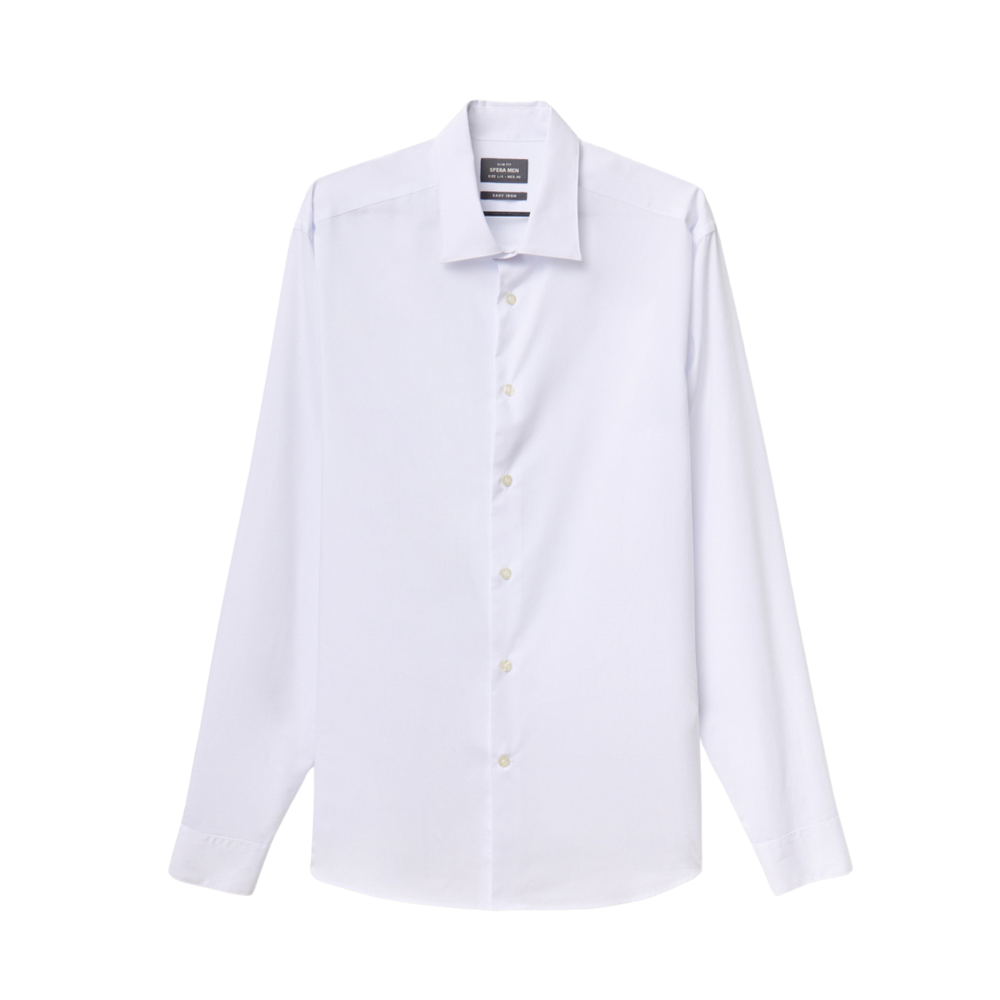 Sfera | Camisa Popelín Slim Para Caballeros