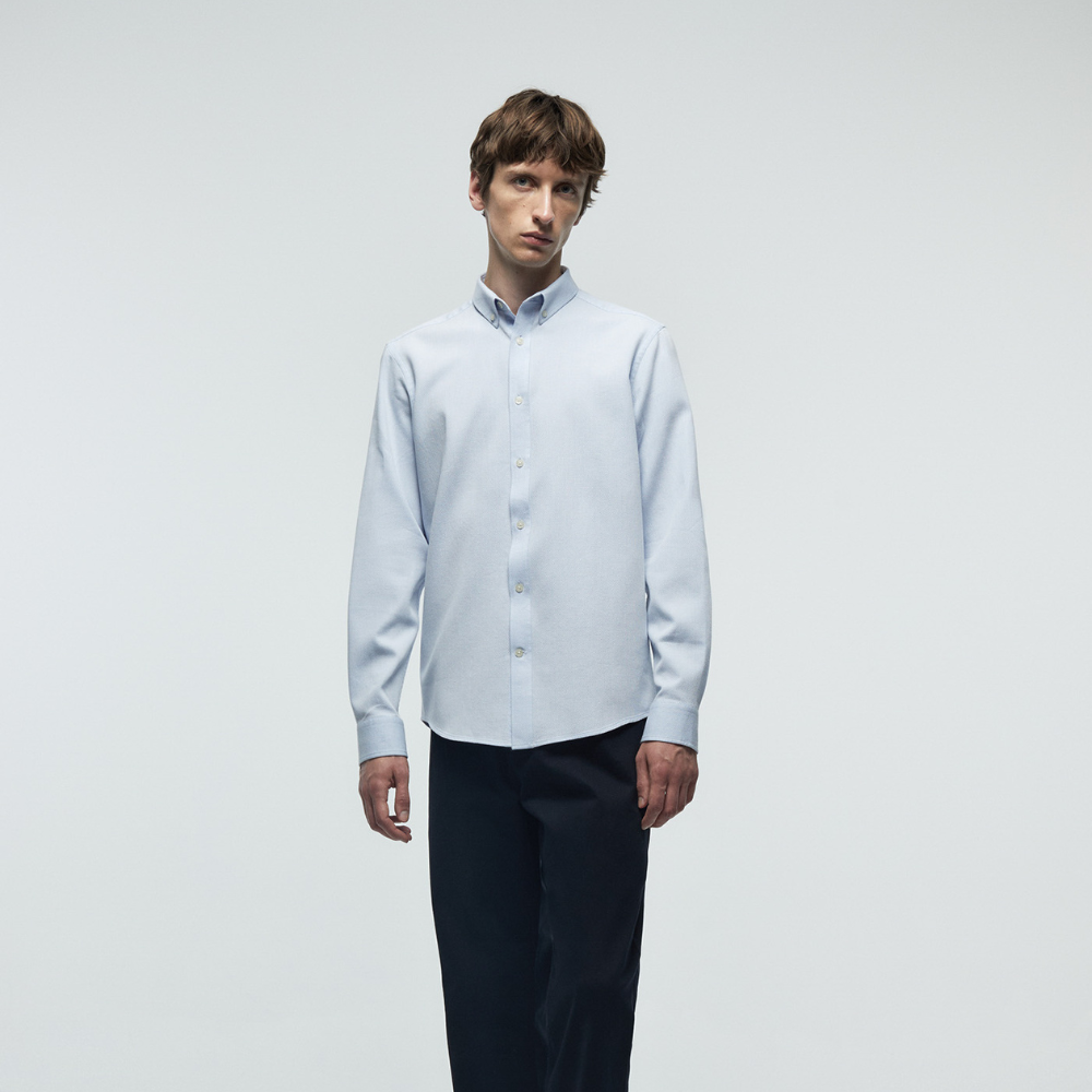 Sfera | Camisa Estructura Slim Para Caballeros