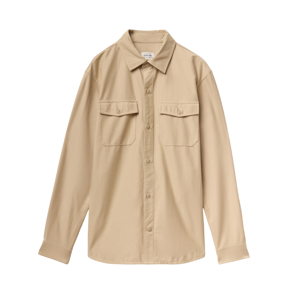 Sfera | Sobrecamisa Lavada Para Caballeros