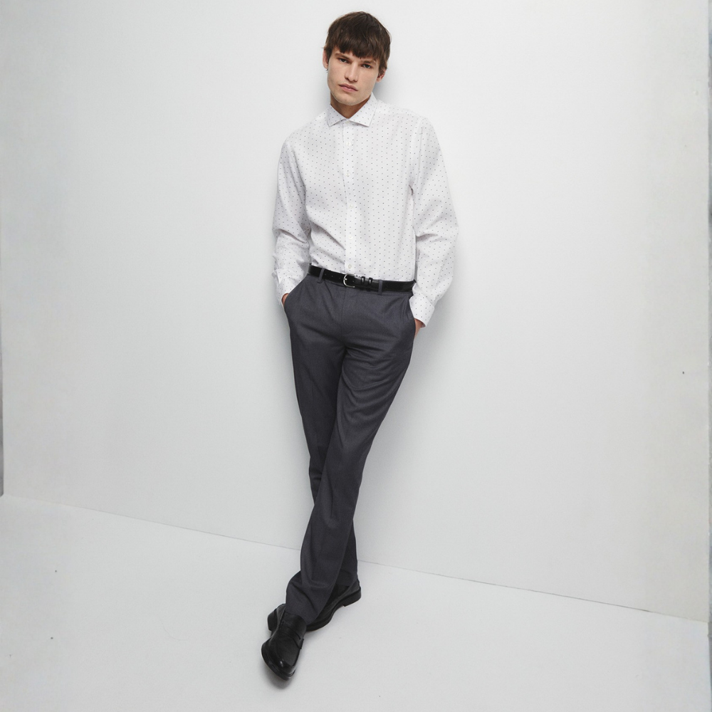 Sfera | Camisa de Estructura Estampada para Dama