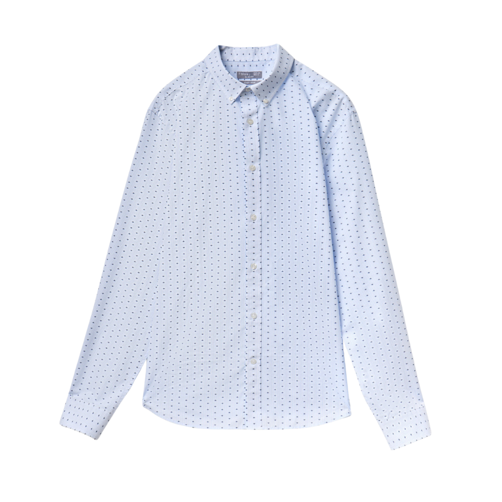 Sfera | Camisa Estampada de Raya para Caballero
